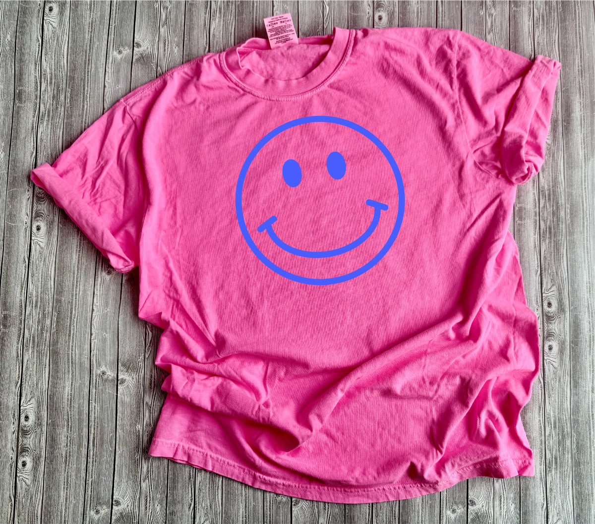 Neon Smiley Tee
