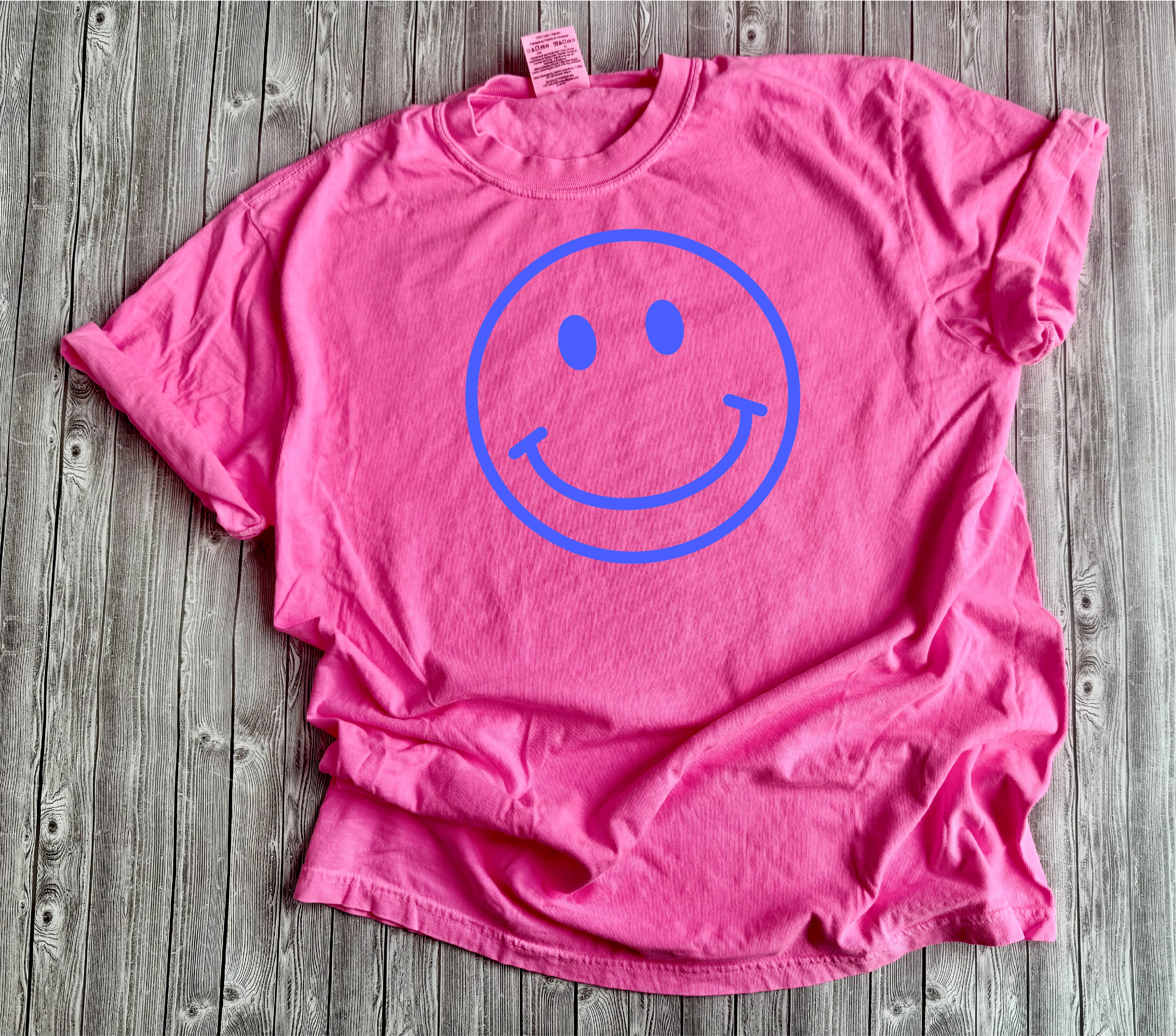 Neon Smiley Tee