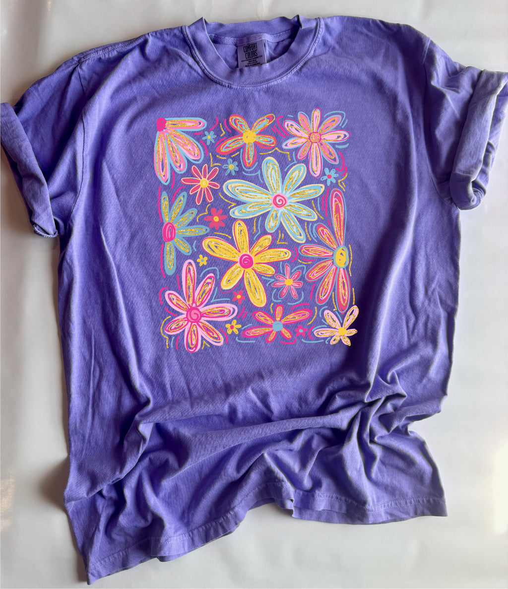 Bright Floral Tee