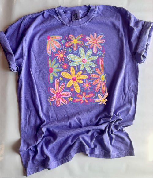 Bright Floral Tee