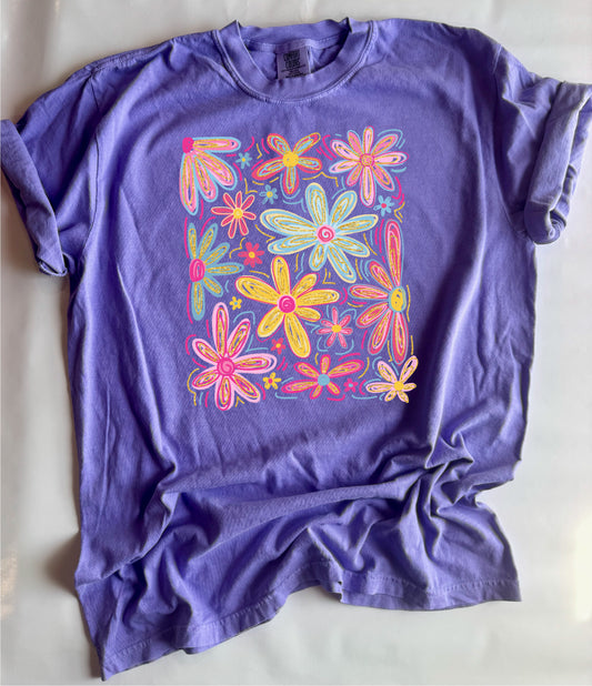 Bright Floral Tee